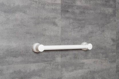 Haltegriff ohne Bohren – Deluxe Haltegriff Dusche, Bad, Toilette mit starker Klebeverbindung bis 130 kg, elegante Optik, rückstandsfrei entfernbar