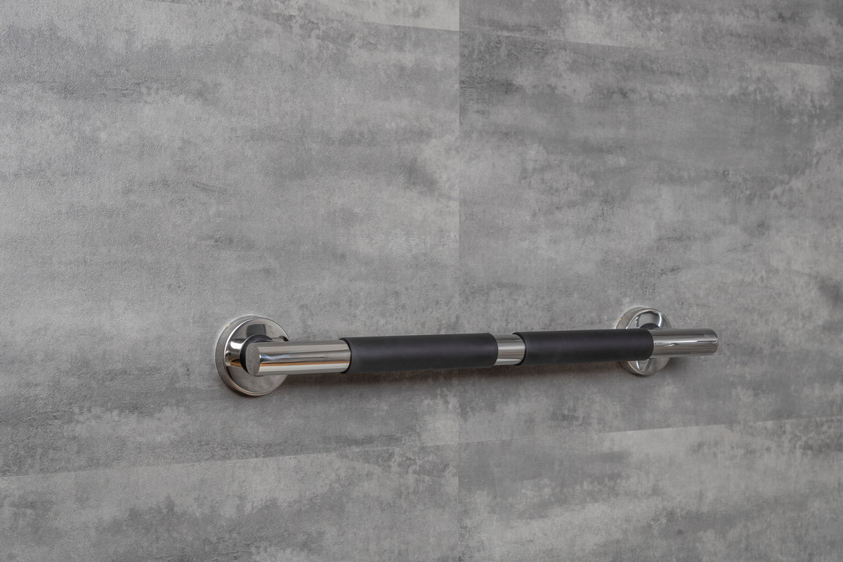 Haltegriff ohne Bohren für Dusche, Bad, Toilette – Anti-Rutsch, Klebemontage bis 130 kg, ergonomischer Griff, einfache Montage